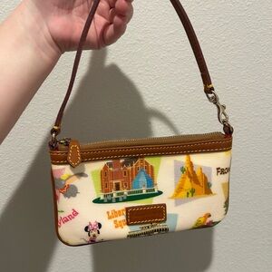 Disneyland Dooney and Burke wristlet purse